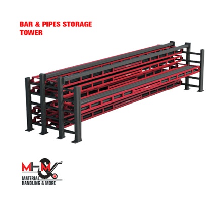 Bar And Pipes Storage Tower