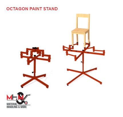 Octagon Paint Stand
