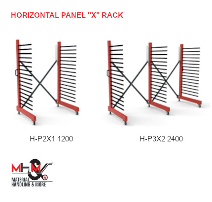 Horizontal Panel X Rack