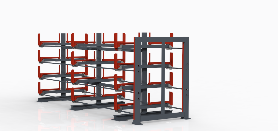 Industrial Storage Systems - Bar & Pipes Storage Racks