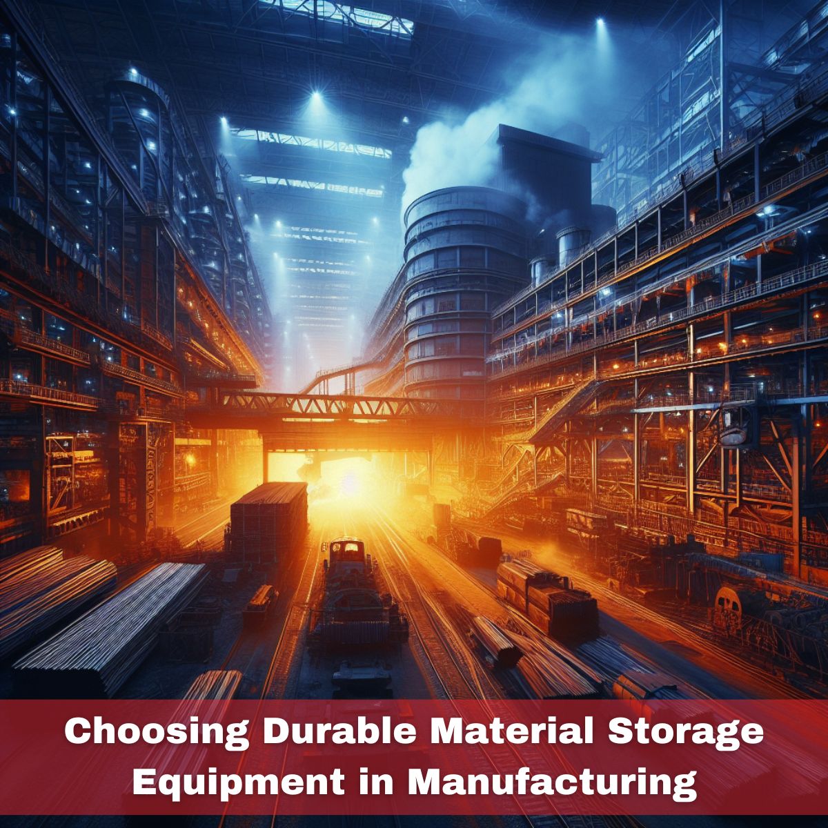 Optimize Your Space with Durable Material Storage Equipment - MH&More