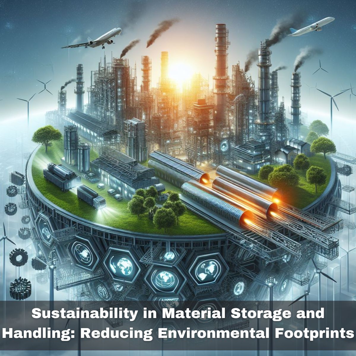 Reducing Environmental Footprints through Material Storage and Handling - MH&More